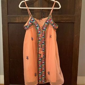 Boston Proper Embellished Tank Dress